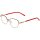 BENETTON 4007 287 Damen Vollrand Rot