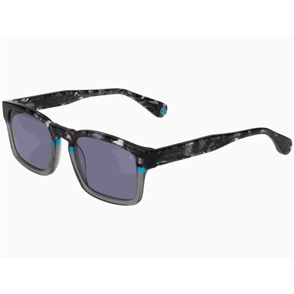 Scotch & Soda 8026 010 Herren Vollrand Schwarz