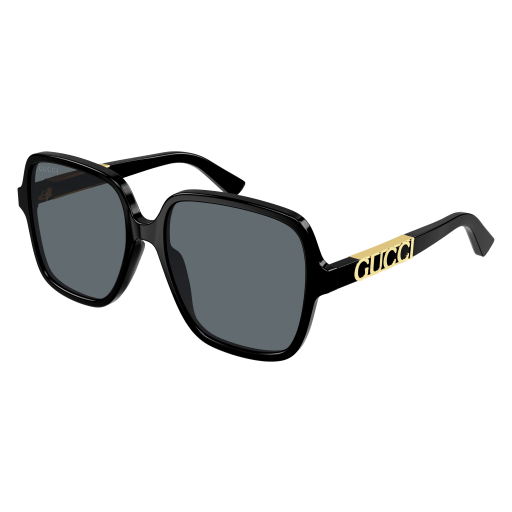 Gucci Frau Asian Fitting SCHWARZ ACETAT GG1189SA Italien