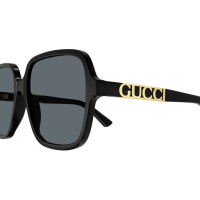 Gucci Frau Asian Fitting SCHWARZ ACETAT GG1189SA Italien