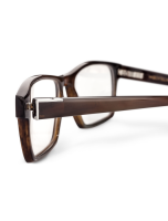 WOODFELLAS Horn Optical Maximilian 10904 Büffelhorn espresso