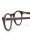 WOODFELLAS Horn Optical Stiglmaier 10905 Büffelhorn espresso