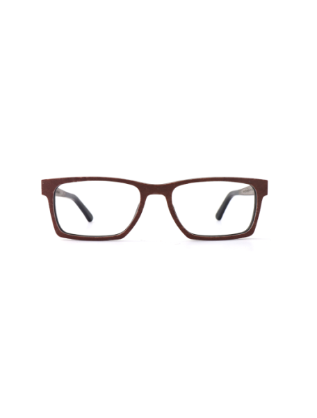 WOODFELLAS Stone Optical Maximilian II 10907_2 Schieferstein/Holz black