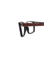 WOODFELLAS Stone Optical Maximilian II 10907_2 Schieferstein/Holz black