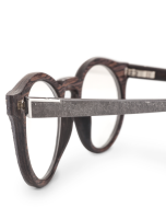 WOODFELLAS Stone Optical Stiglmaier 10908 Schiefergestein/Holz grey