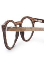 WOODFELLAS Stone Optical Stiglmaier 10908 Schiefergestein/Holz taupe