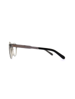 WOODFELLAS Wood/Acetate Optical Solln Premium 10935 Holz/Acetat chalk oak/blk white