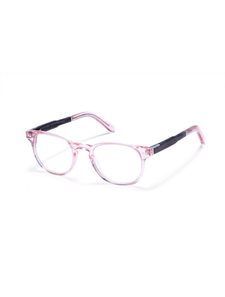 WOODFELLAS Wood/Acetate Optical Bogenhausen Premium 10936 Holz/Acetat black oak/rosé