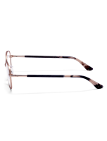 WOODFELLAS Wood/Titanium Optical Prunn 10962 Holz/Titan walnut/rosé gold