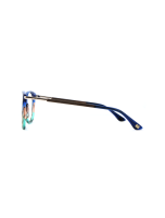 WOODFELLAS Wood/Acetate Optical Cronheim 11000 Holz/Acetat walnut/blue