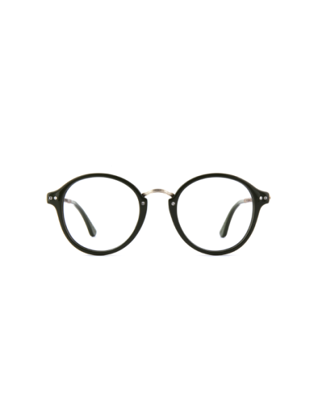 WOODFELLAS Wood/Acetate Optical Löwenburg 11011 Holz/Acetat curled/black