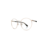 WOODFELLAS Wood/Titanium Optical Cochem 11013 Holz/Titan curled/gold matte