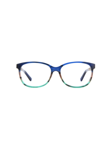 WOODFELLAS Wood/Acetate Optical Marzoll Premium 11014 Holz/Acetat walnut/blue