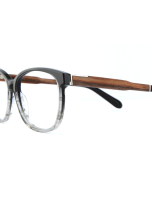 WOODFELLAS Wood/Acetate Optical Marzoll Premium 11014 Holz/Acetat macassar/black