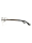 WOODFELLAS Halfrim Titanium Optical Cloudburst 11017 Holz/Titan walnut/gun shiny