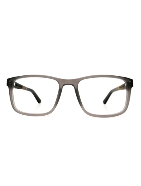 WOODFELLAS Wood/Acetate Optical Eysome 11019 Holz/Acetat curled/grey