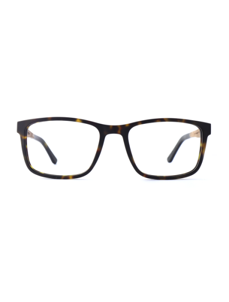 WOODFELLAS Wood/Acetate Optical Eysome 11019 Holz/Acetat curled/havana