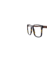 WOODFELLAS Wood/Acetate Optical Eysome 11019 Holz/Acetat curled/havana