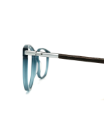 WOODFELLAS Wood/Acetate Optical Irenic 11021 Holz/Acetat walnut/indigo