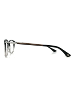 WOODFELLAS Wood/Acetate Optical Irenic 11021 Holz/Acetat macassar/blk