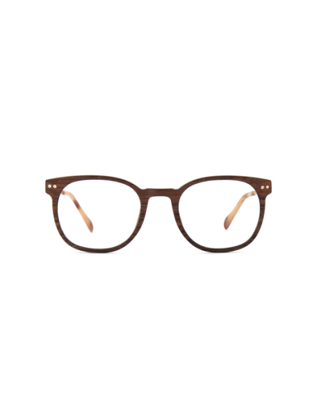 WOODFELLAS Wood Optical Pottenstein Air 11029 Holz/Edelstahl walnut