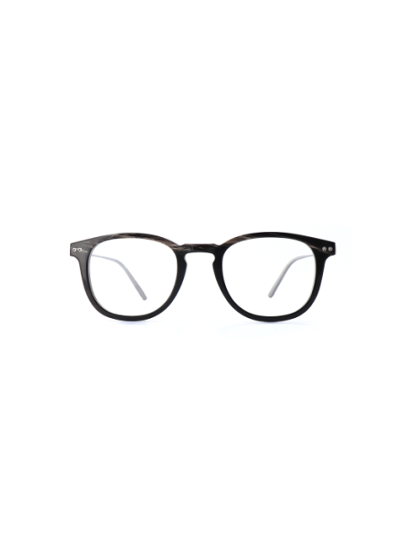WOODFELLAS Horn Optical Bogenhausen Air 11034 Büffelhorn/Titan midnight polished