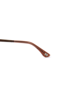 WOODFELLAS Wood/Acetate Optical Point 11037 Holz/Acetat curled/brw