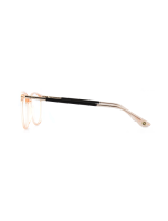 WOODFELLAS Wood/Acetate Optical Point 11037 Holz/Acetat black oak/gld