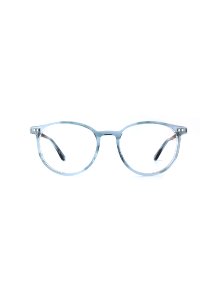 WOODFELLAS Wood/Acetate Optical Point 11037 Holz/Acetat walnut/blue