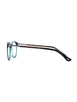 WOODFELLAS Wood/Acetate Optical Prospect 11038 Holz/Acetat macassar/blue