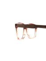 WOODFELLAS Wood/Acetate Optical Reflect 11039 Holz/Acetat curled/brw