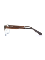 WOODFELLAS Wood/Acetate Optical Reflect 11039 Holz/Acetat macassar/blk