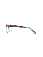 WOODFELLAS Wood/Acetate Optical Vary 11045 Holz/Acetat macassar blue