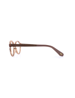 WOODFELLAS Wood/Acetate Optical Crop 11046 Holz/Acetat walnut