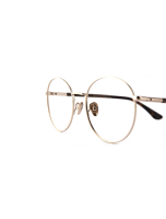 WOODFELLAS Wood/Titanium Optical Zoom 11047 Holz/Acetat curled gold