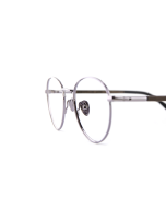 WOODFELLAS Wood/Titanium Optical Mod 11048 Holz/Titan black oak lavendar