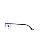 WOODFELLAS Wood/Titanium Optical Flip 11050 Holz/Titan walnut lavendar