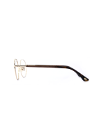 WOODFELLAS Wood/Titanium Optical Flex 11051 Holz/Titan macassar gold
