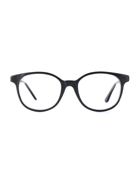 WOODFELLAS Wood/Acetate Optical Sand 11070  black oak/grey