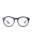 WOODFELLAS Wood/Acetate Optical Drop 11071 Holz/Titan curled/blue