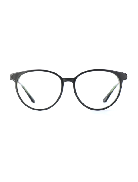 WOODFELLAS Wood/Acetate Optical Pine 11074  macassar/green