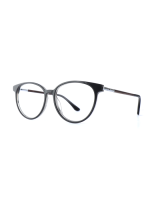 WOODFELLAS Wood/Acetate Optical Pine 11074  black oak/grey