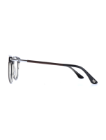 WOODFELLAS Wood/Acetate Optical Pine 11074  black oak/grey