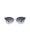 WOODFELLAS Sunglasses Rosenau 10767 Holz/Acetat curled/crystal grey