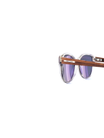WOODFELLAS Sunglasses Rosenau 10767 Holz/Acetat macasssar/grey