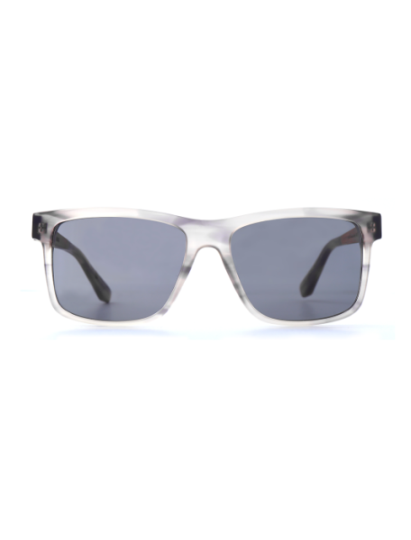 WOODFELLAS Sunglasses Hohenburg 10768 Holz/Acetat macasssar/grey