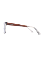 WOODFELLAS Sunglasses Hohenburg 10768 Holz/Acetat macasssar/grey
