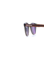 WOODFELLAS Sunglasses Pottenstein shiny 10776 Holz/Acetat macasssar/green