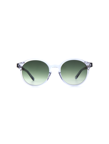 WOODFELLAS Sunglasses Trostberg shiny 10777 Holz/Acetat curled/crystal grey