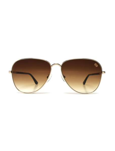 WOODFELLAS Sunglasses Eberburg 10786 Holz/Edelstahl walnut/gold shiny